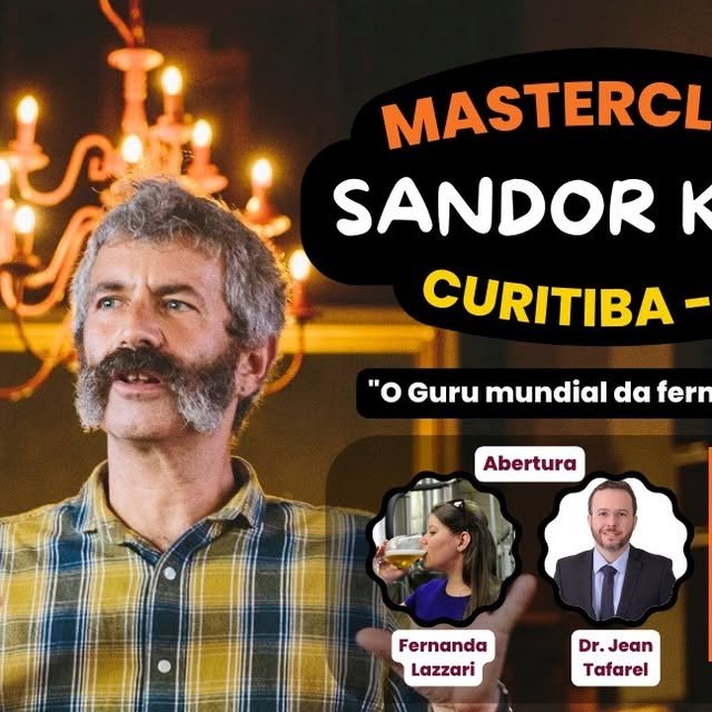 Workshop sandor katz em Curitiba