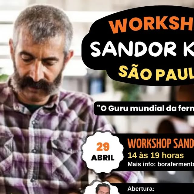 Workshop sandor katz em Sao Paulo