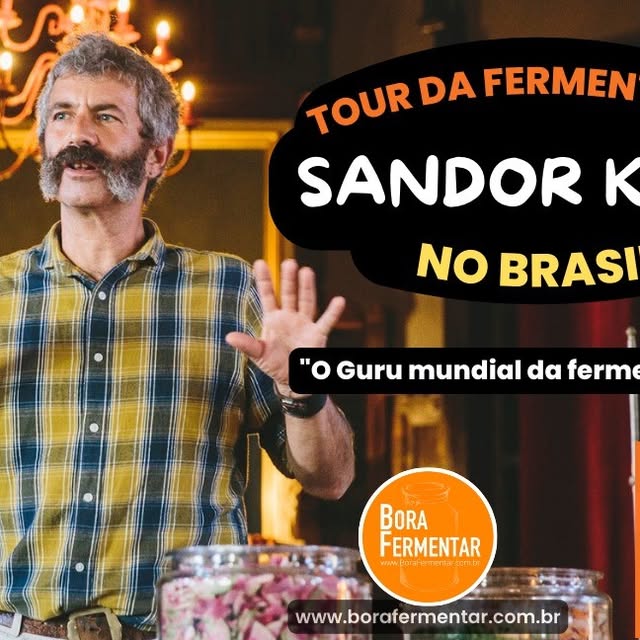 Workshop sandor katz no Brasil